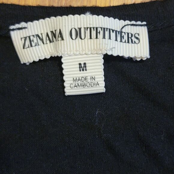 Zenana Outfitters Medium Black Long Sleeve Shirt - Picture 6 of 8